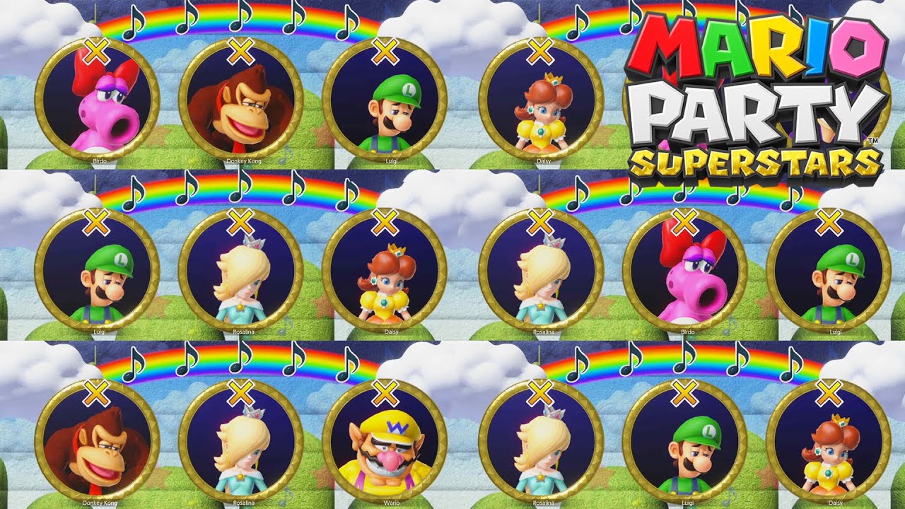 mario party superstars look away (MASTER) Win at once