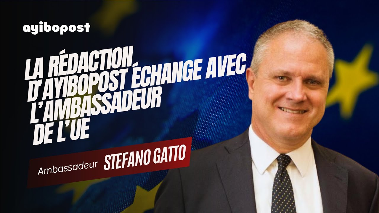 La rédaction d’AyiboPost échange avec l’Ambassadeur de l’UE, Stefano Gatto