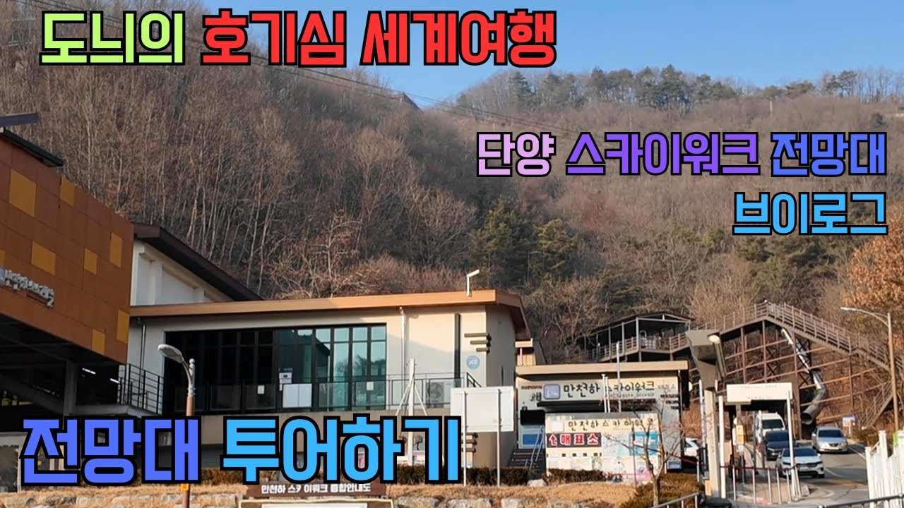 단양 스카이워크전망대 투어하기