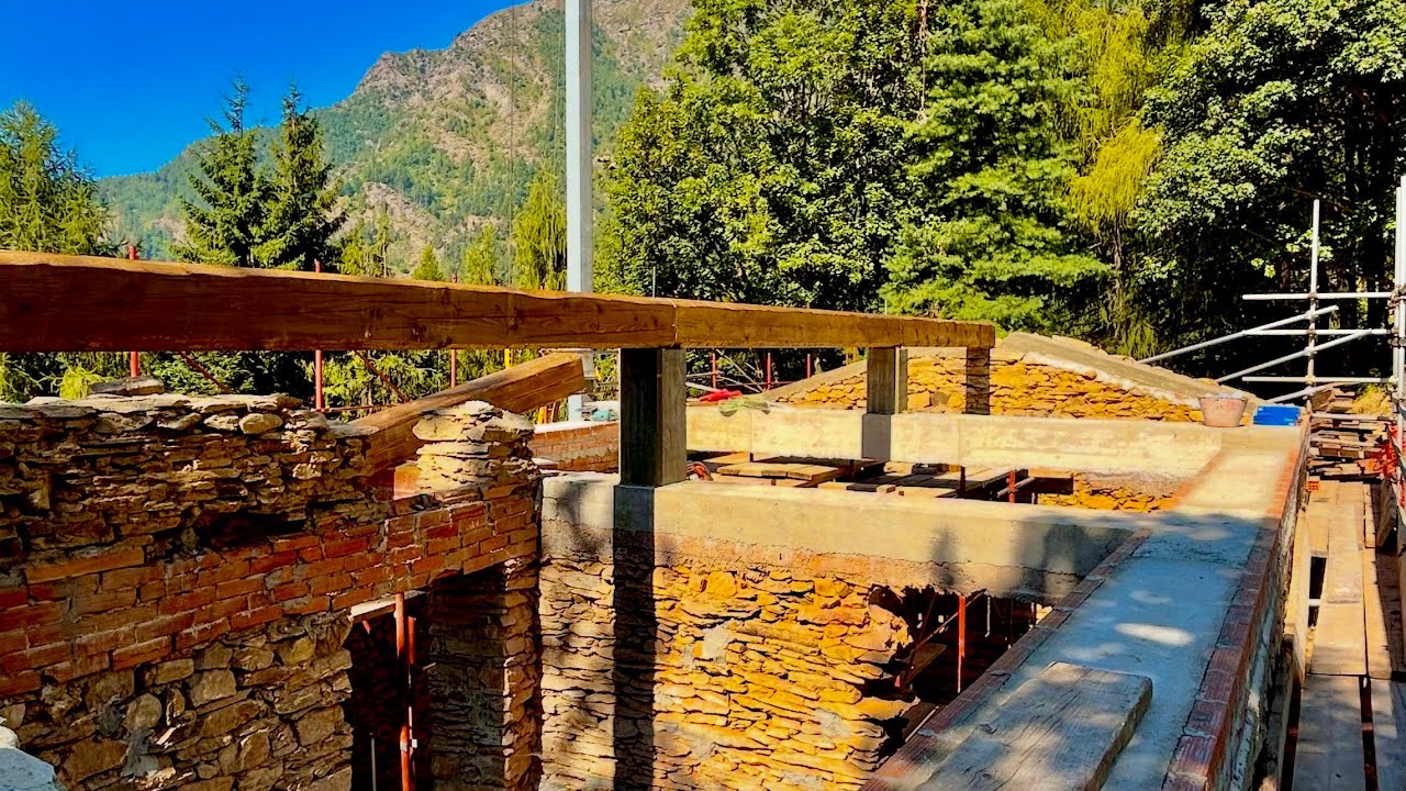 07 Ridge Beam Erected | Structure  and Igloos Explained
