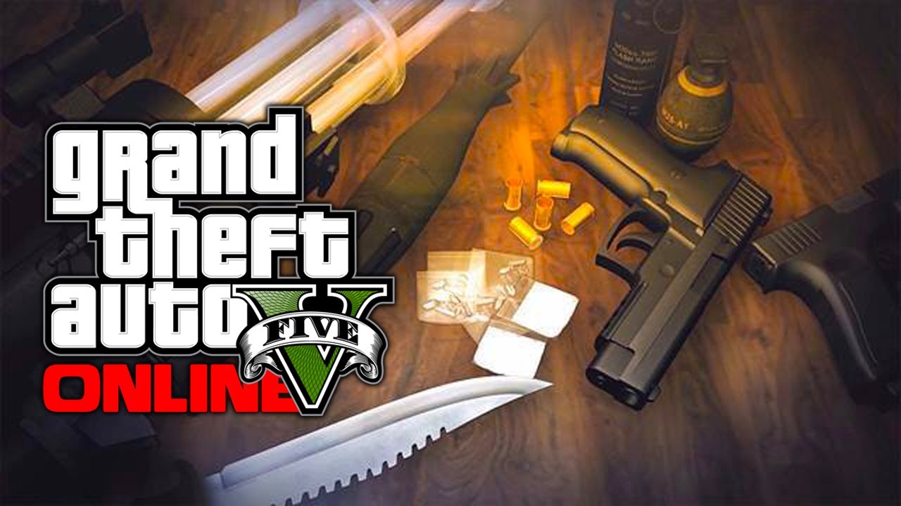 GTA 5 Online: Weapon DLC Idea - Flamethrower, Katana & More! (GTA V)