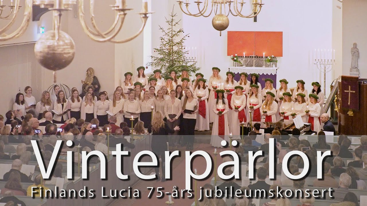 Vinterpärlor: Finlands Lucia 75-års jubileumskonsert