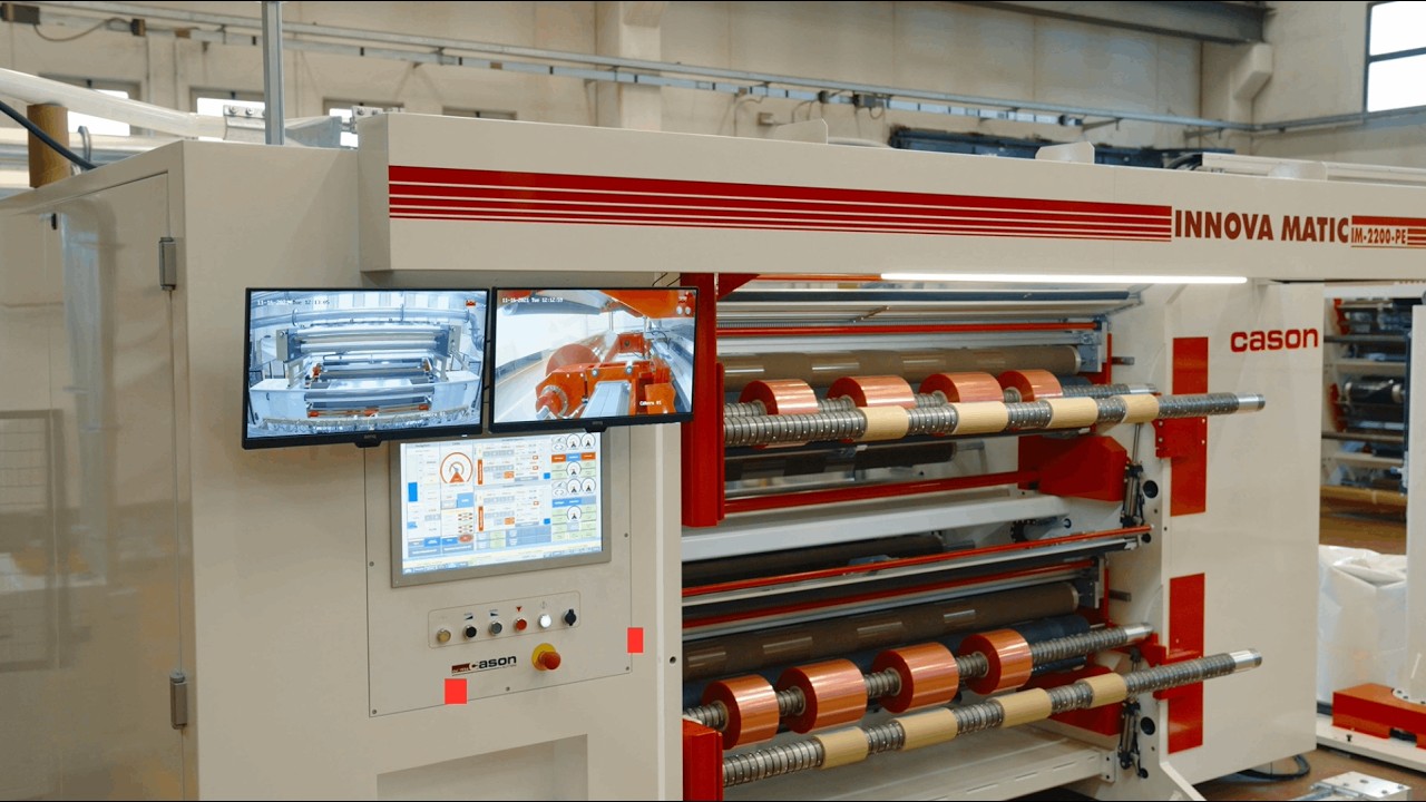 Double turret slitter rewinder | Innova Matic IM 2200 OVER 2000