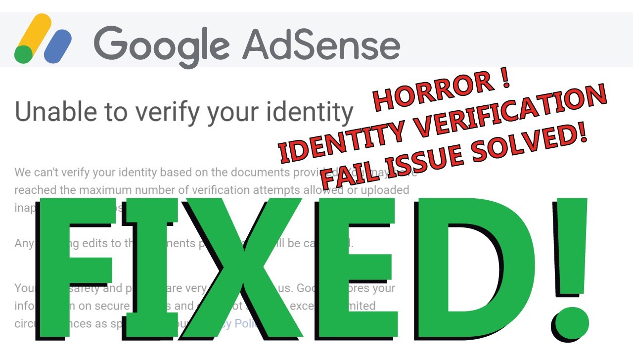 Проверка AdSense не пройдена? 3 дня стресса за 11 минут и как я это исправил!