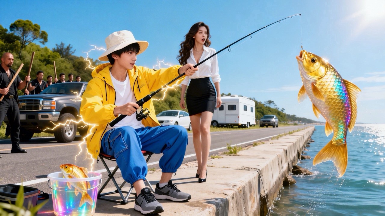 B&eacute; 8 tuổi thực chất l&agrave; cao thủ, cần đồ chơi 10 ph&uacute;t c&acirc;u 30 c&aacute; lớn, qu&eacute;t sạch thi đấu!#phim #movie