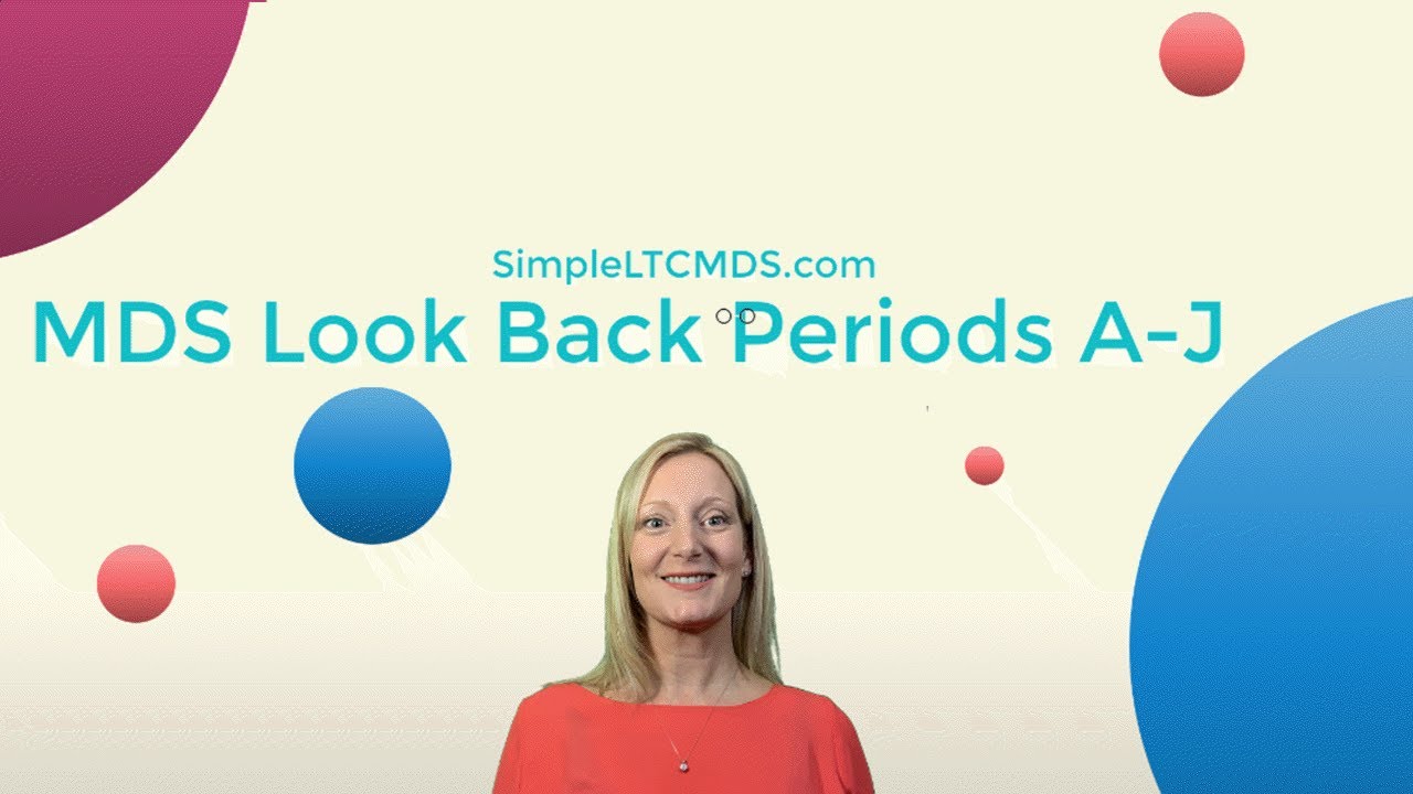 MDS 3.0 Training Section A-J Look Back