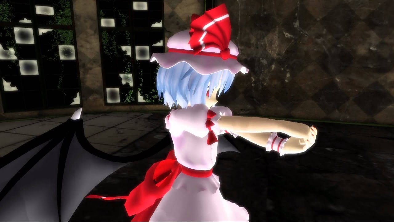 【東方MMD】　No Life Queen　レミリア＆フランドール　【HD】