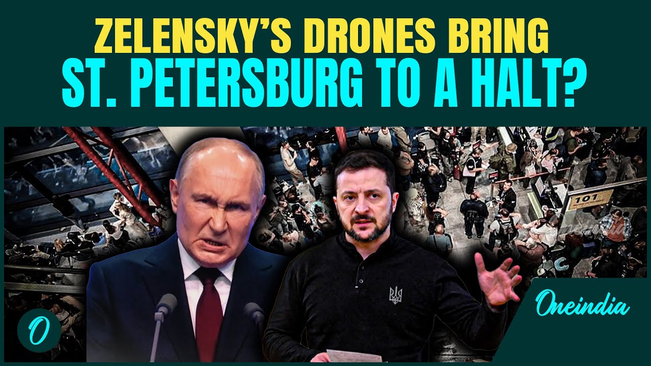 Russia&rsquo;s Pulkovo Airport In CHAOS As Ukrainian Drone Threat Looms | 7,000 Stranded In Mass Shutdown