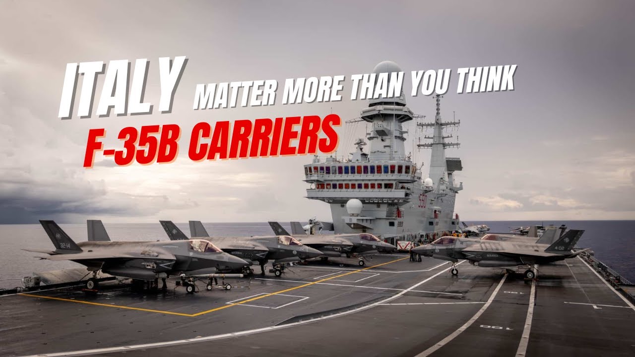 Italy’s F-35B Carriers: Trieste and Cavour Reshape Mediterranean Power