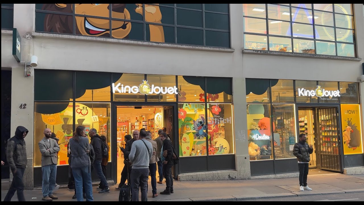 Le Groupe King jouet inaugure son nouveau concept Gare St Lazare à Paris