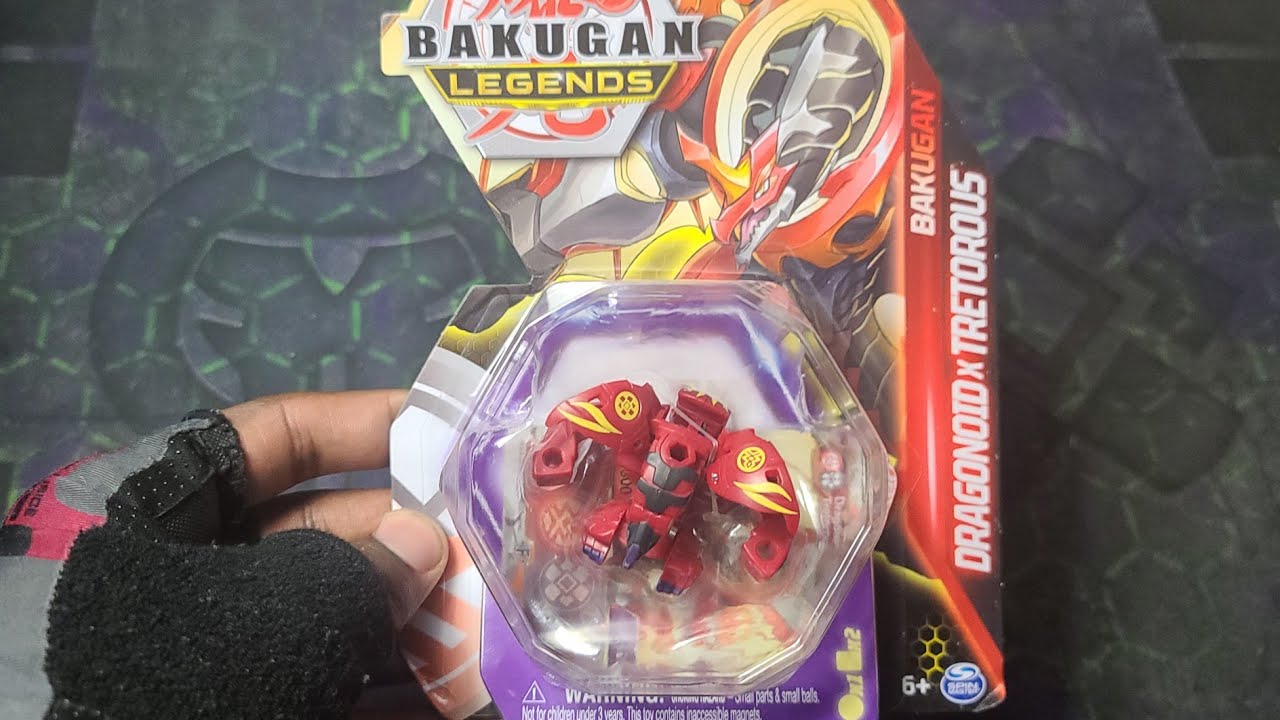 DRAGONIDAS' RETURN! NEW BAKUGAN LEGENDS PYRUS DARKUS DRAGONOID X TRETOROUS UNBOXING!