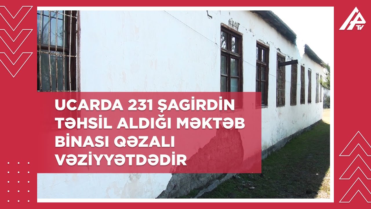 Çatlamış divarlar, soyuq sinif otaqları... - UCAR MƏKTƏBİNDƏN REPORTAJ