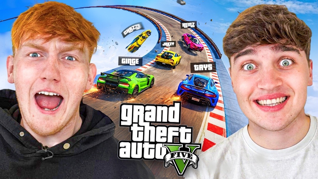 Парни из BOV играют в гонки GTA