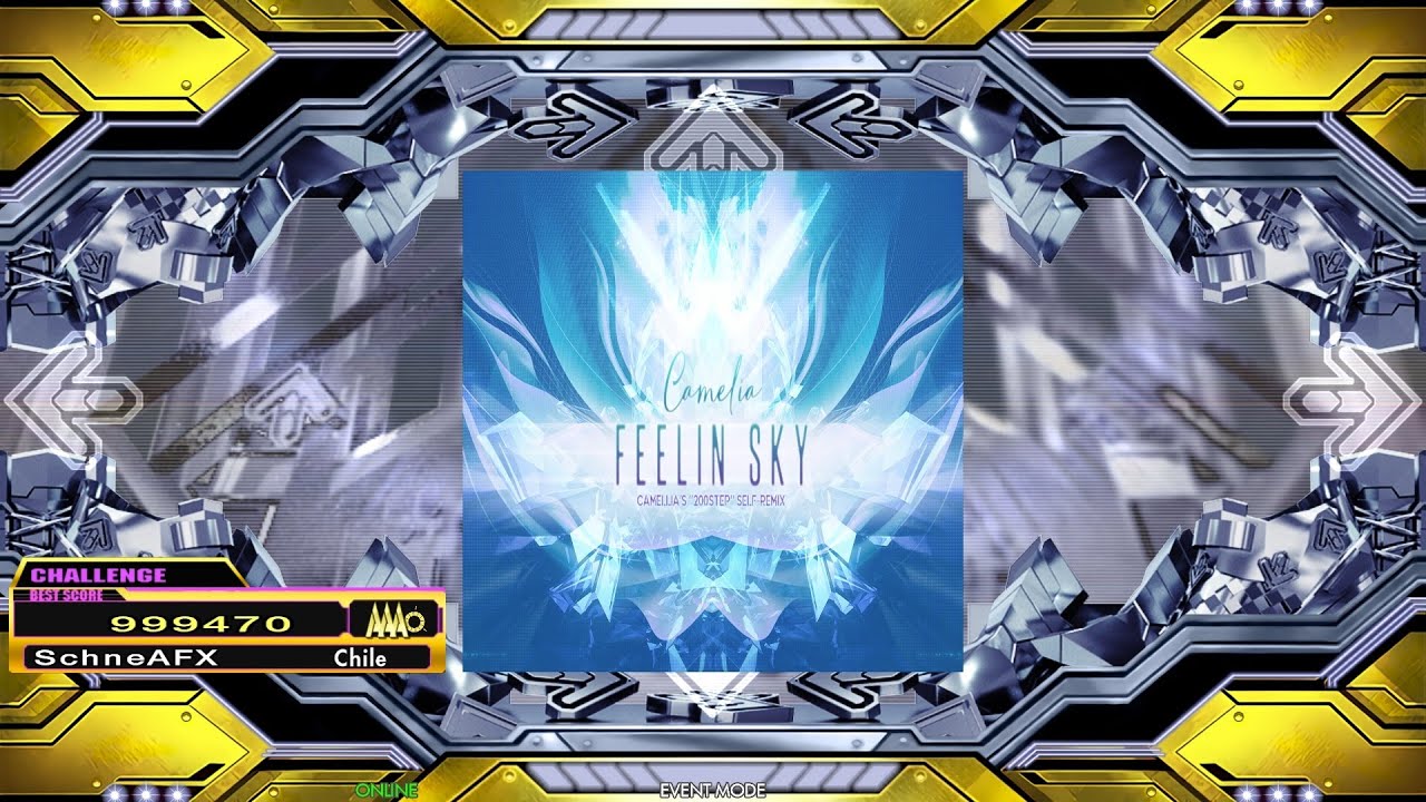 [Curilang's DDR A3 Theme] Camellia - Feelin Sky (200-Step Remix)