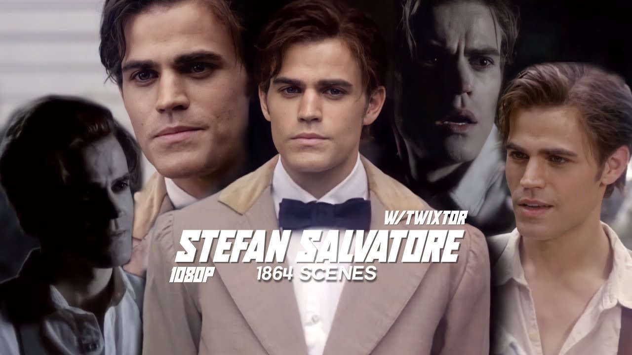 stefan salvatore 1864 logoless scenes w/twixtor | 1080p + mega link