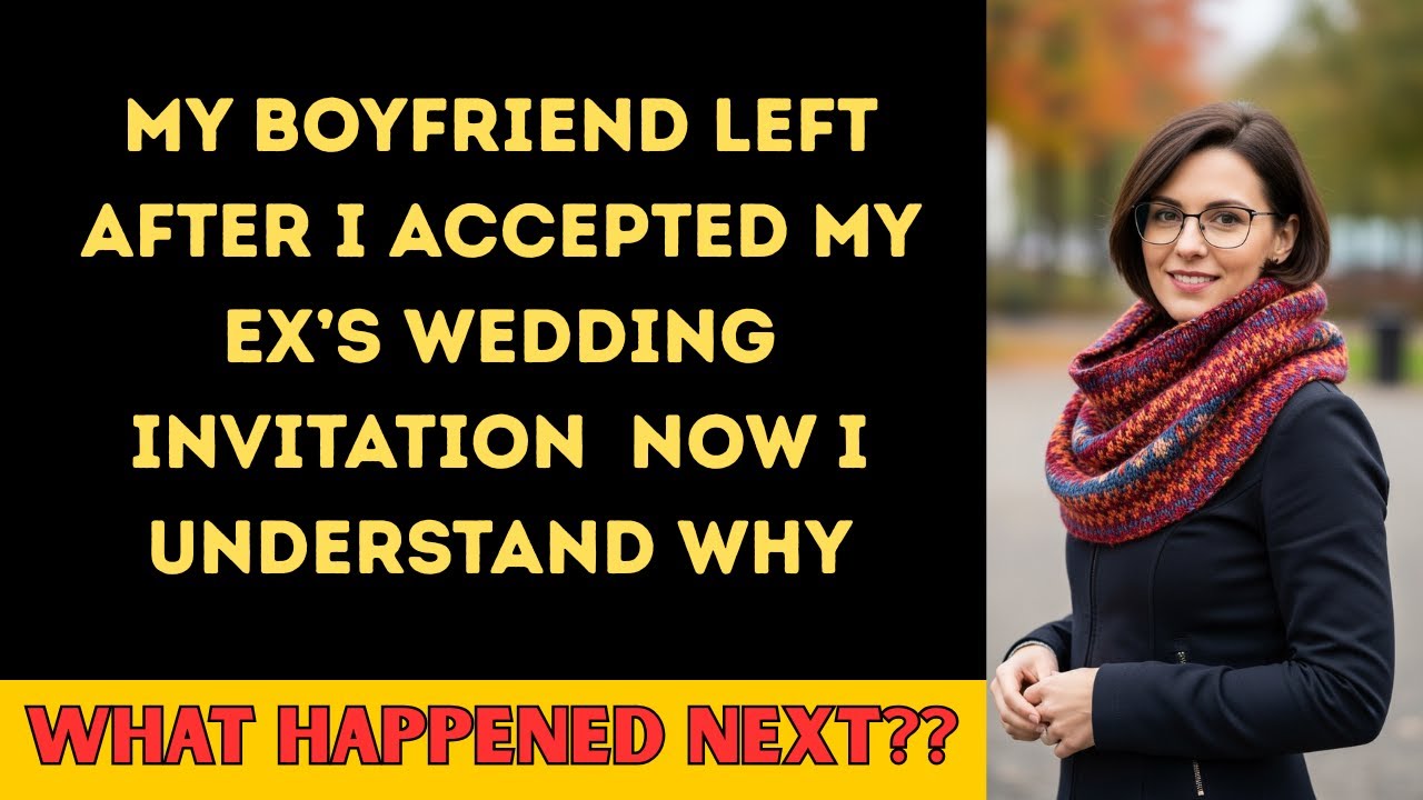 My Boyfriend Left After I Accepted My Ex&rsquo;s Wedding Invitation &mdash; Now I Understand Why #betrayal