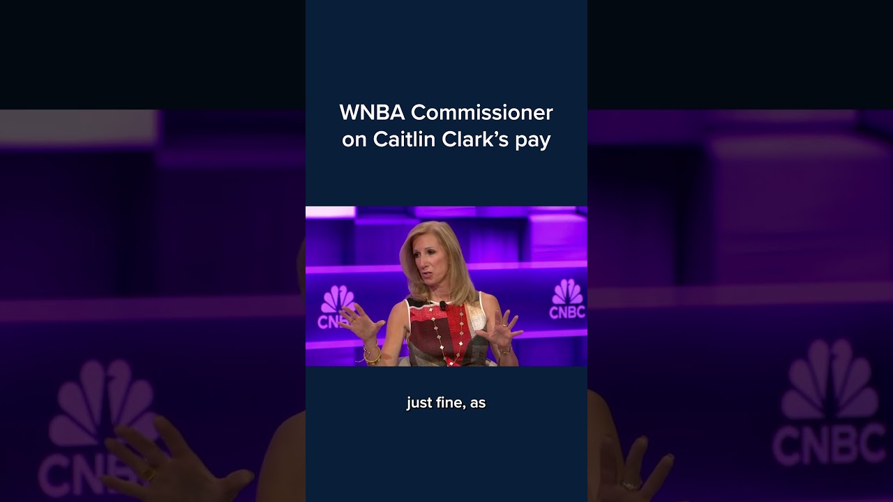 WNBA Commissioner Cathy Engelbert on Caitlin Clark's pay 