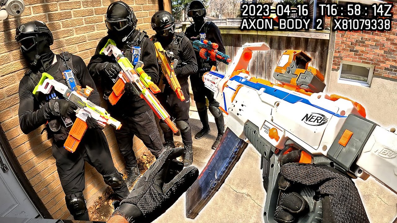 Nerf встречает S.W.A.T.