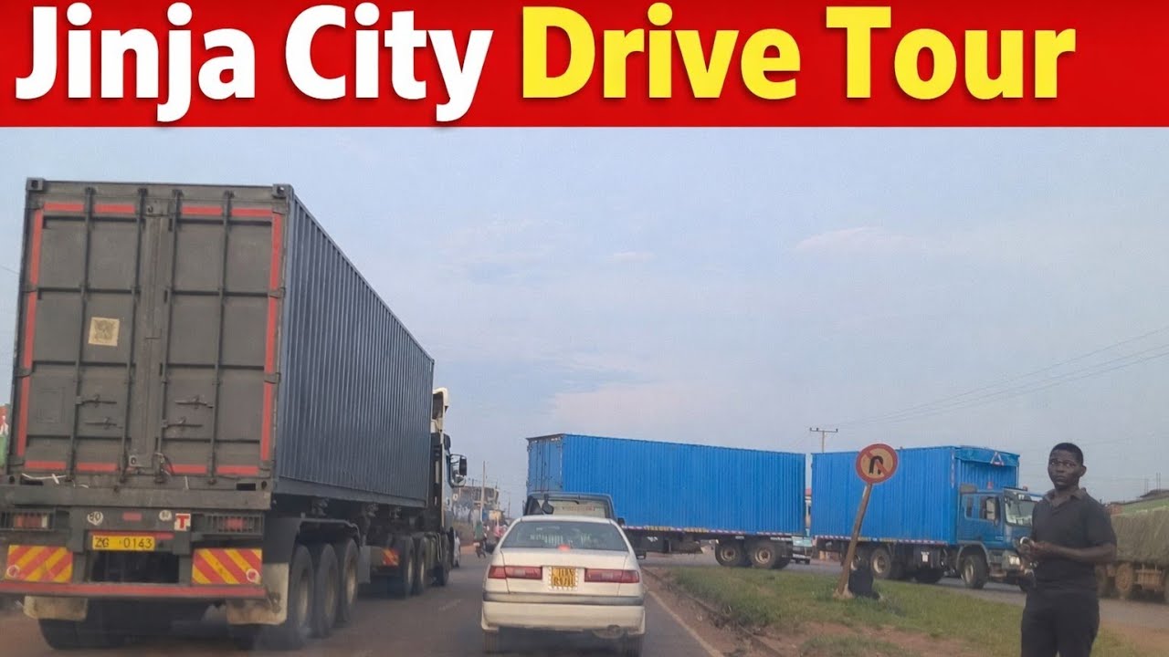 Let us Tour Uganda Jinja town/City tour Travel vlog #jinja #city #tourism 