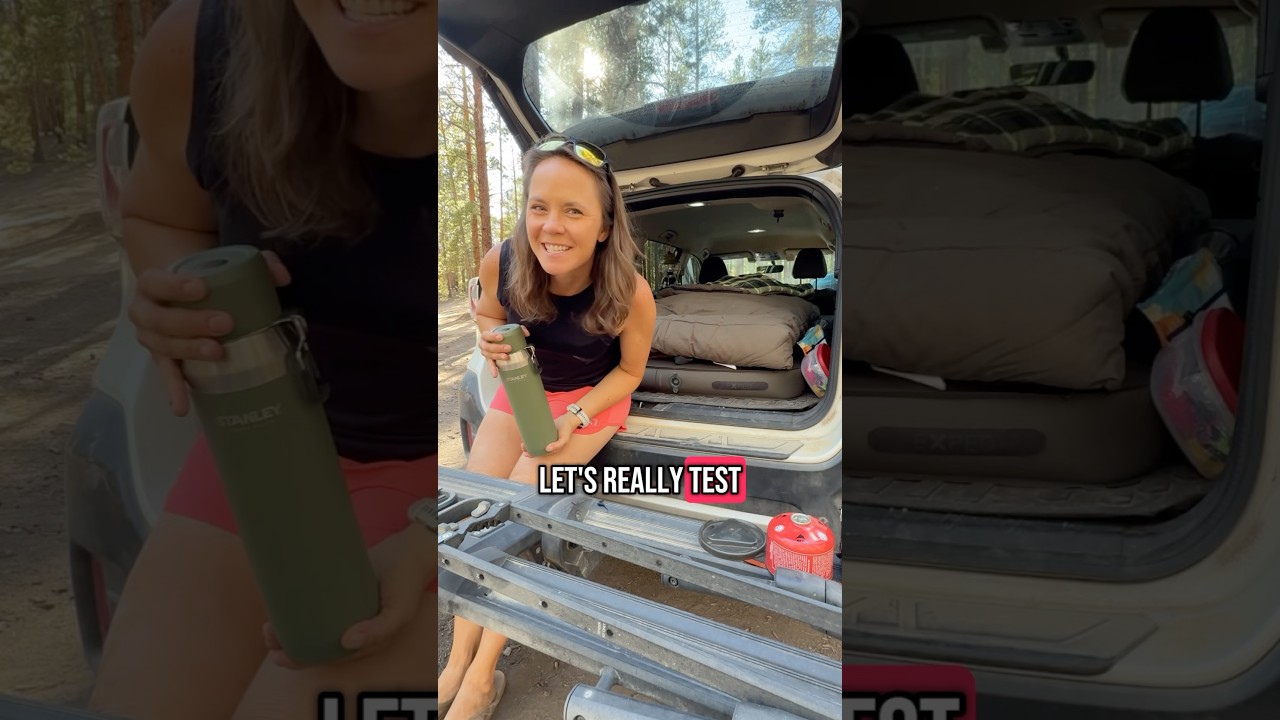 Can Stanley thermoses help with dawn patrol hikes?! Let&rsquo;s test it!