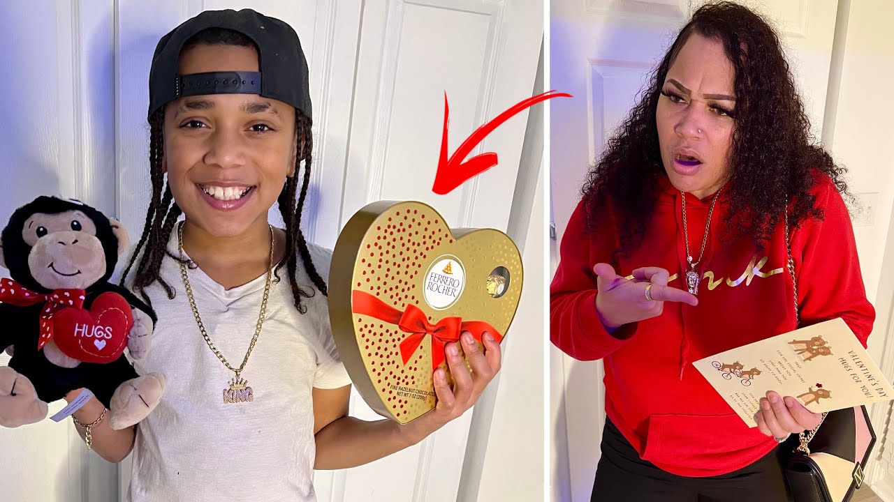 Mom Finds Out Son Has A Valentines, What Happen is Shocking