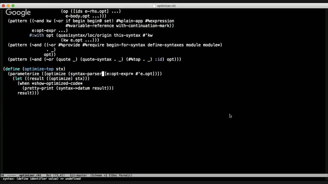 Inside Racket Seminar: Vincent St-Amour on Typed Racket Optimizer