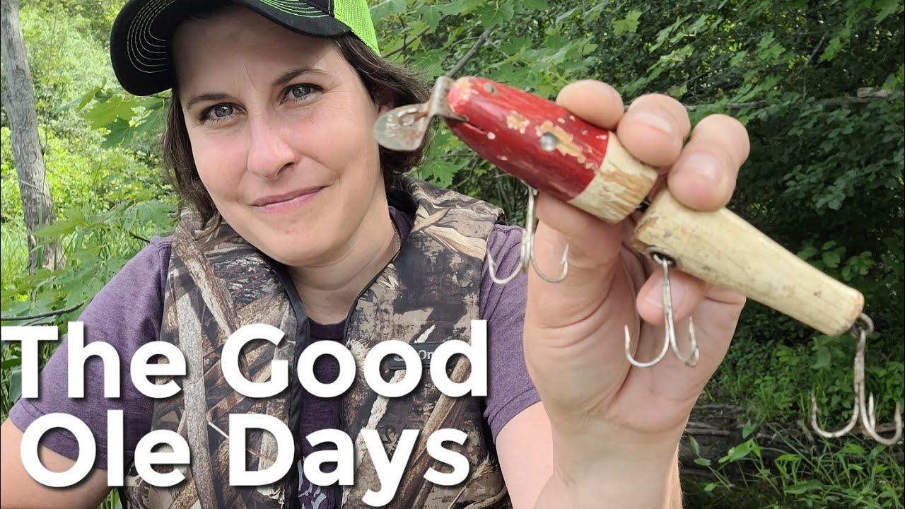 The Good Ole Days | 90 yr Old Fishing Lure!