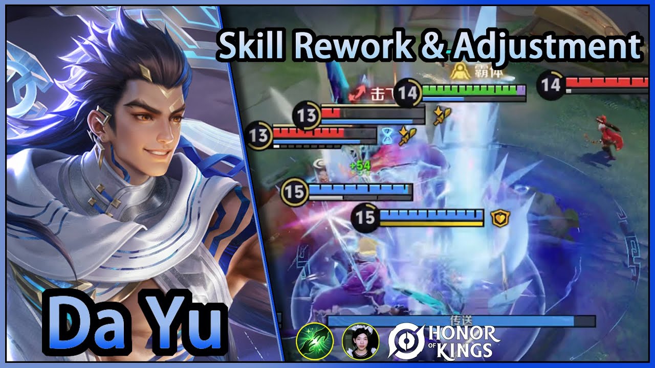 Da Yu｜One of the top-tier support heroes｜Um dos heróis de suporte de nível top｜ HOK