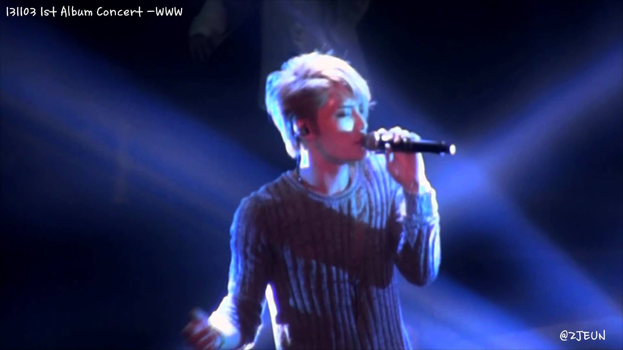 131103 김재중 1st Album Asia Tour concert - Now is Good