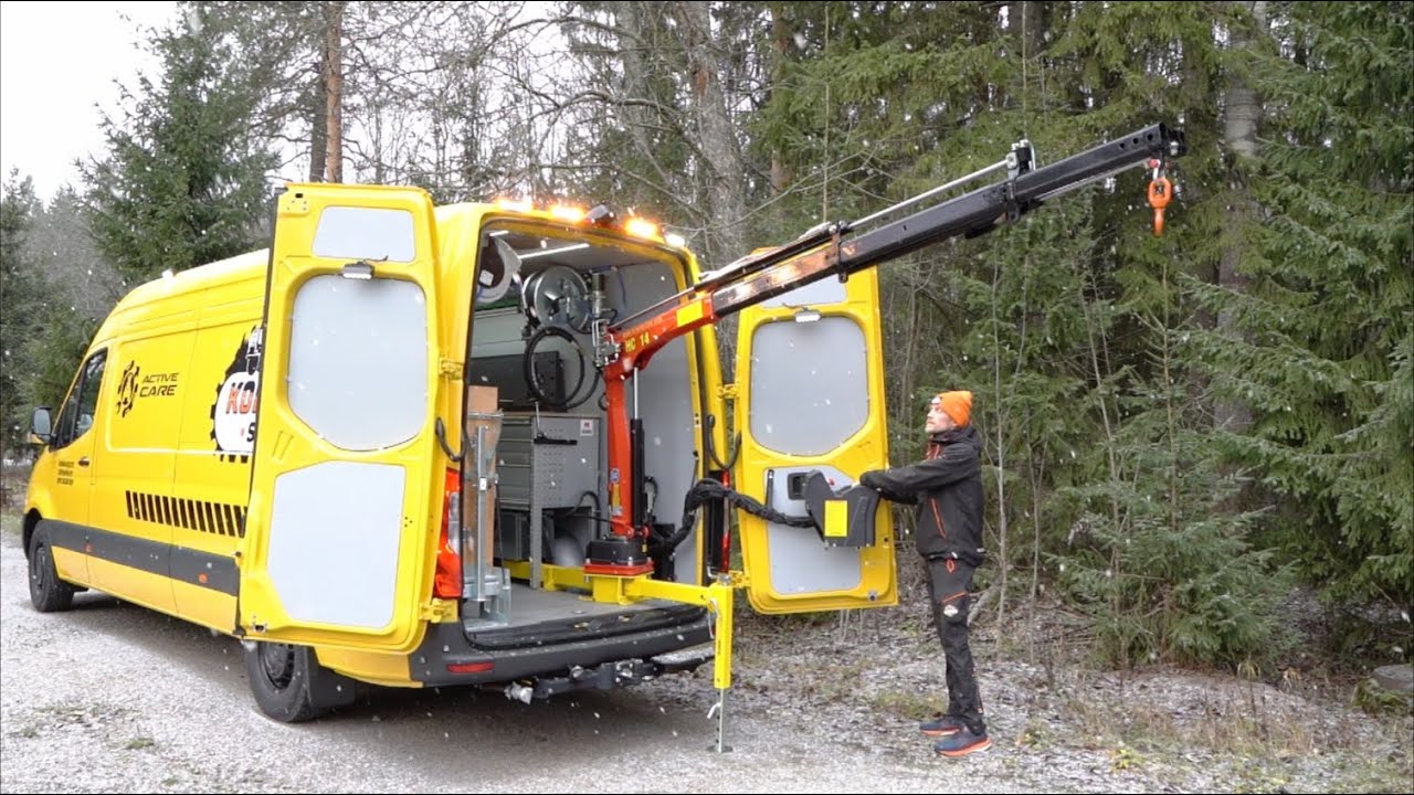 Huoltoauto Konehuolto Sopaselle