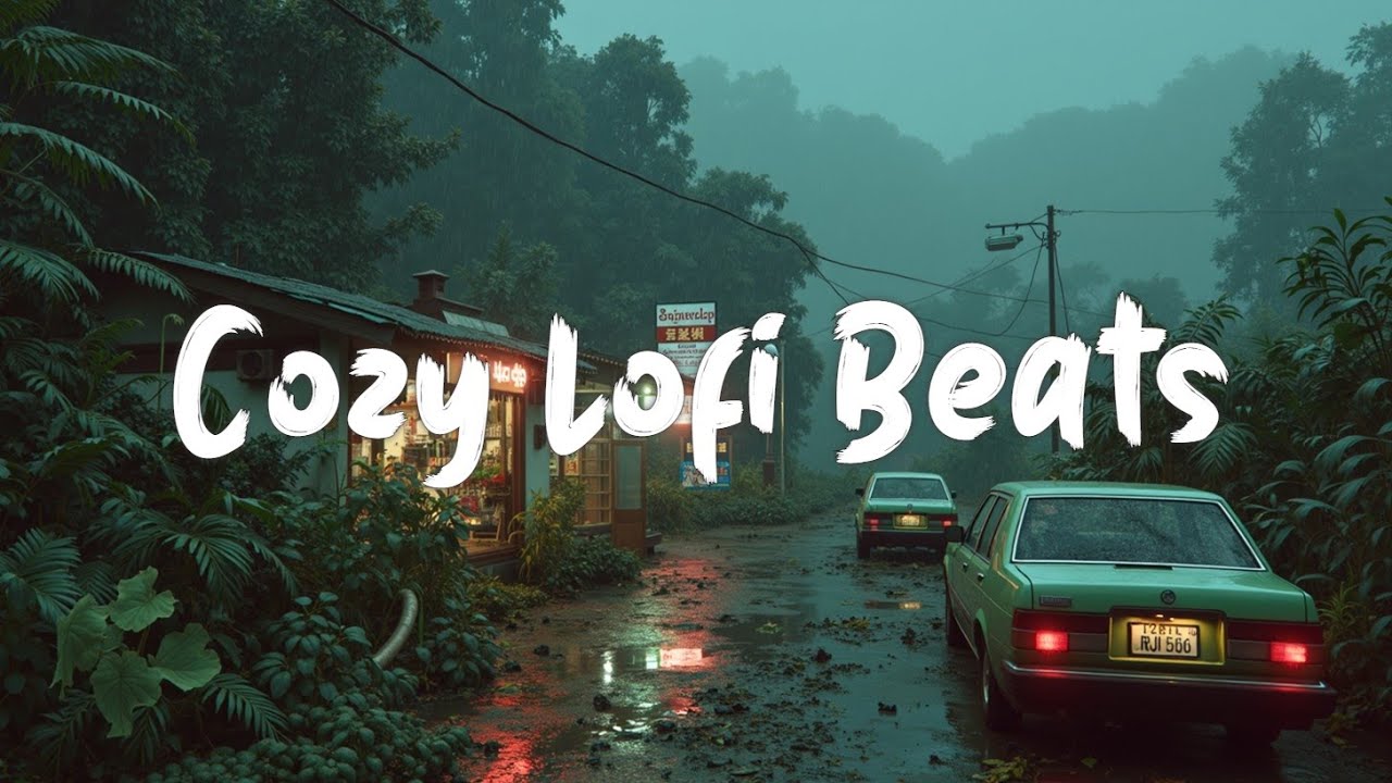 Музыка Lofi для сна в дождливую ночь для глубокой релаксации