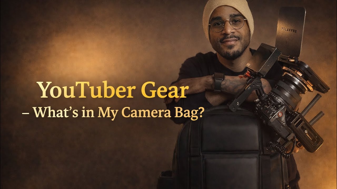What's in My Camera Bag Setup!  The Gear I Use to Document My Life