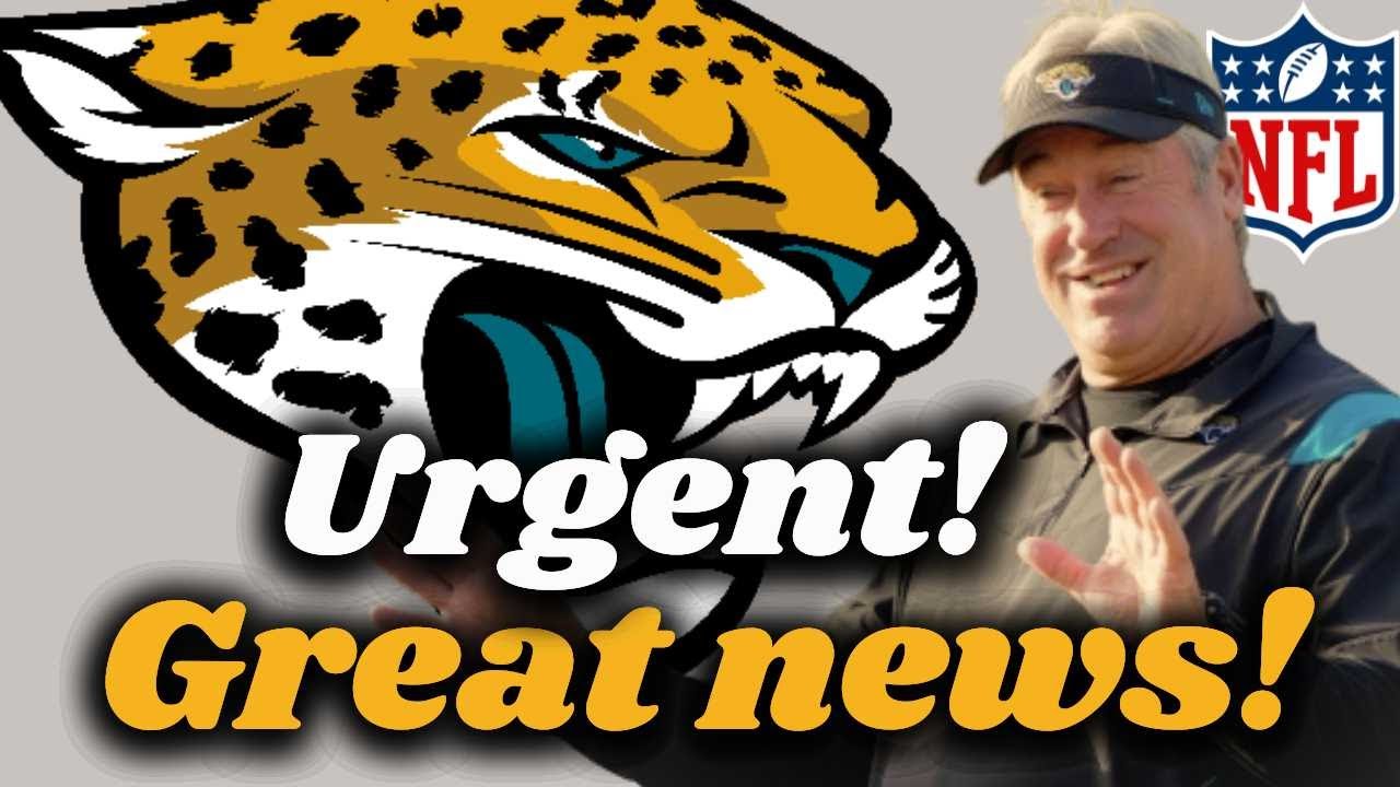 ⚠️BREAKING NEWS! Jacksonville Jaguars