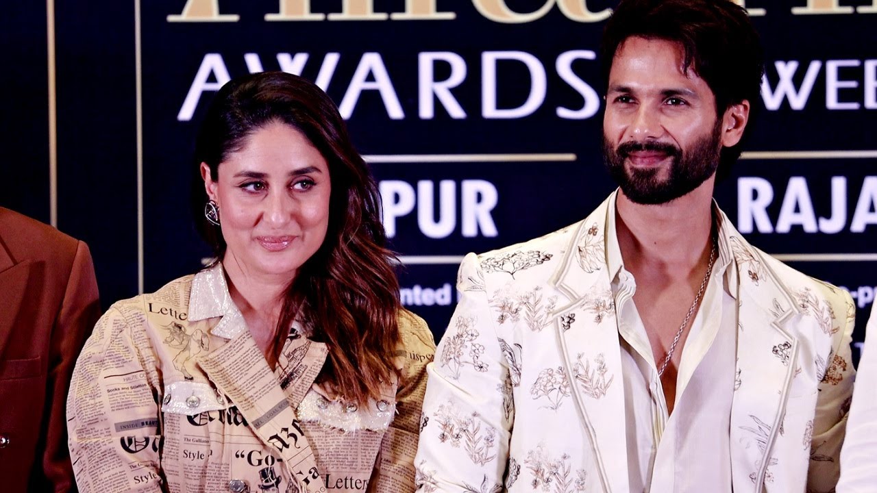 Kareena Kapoor And Shahid Kapoor Admiring Each Other - Reunion At IIFA Awards 2025 Press Conference