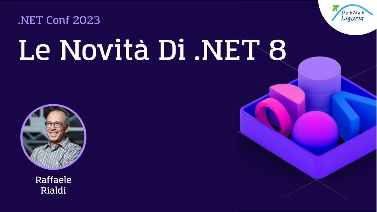 Le novità di .NET 8 (Raffaele Rialdi)