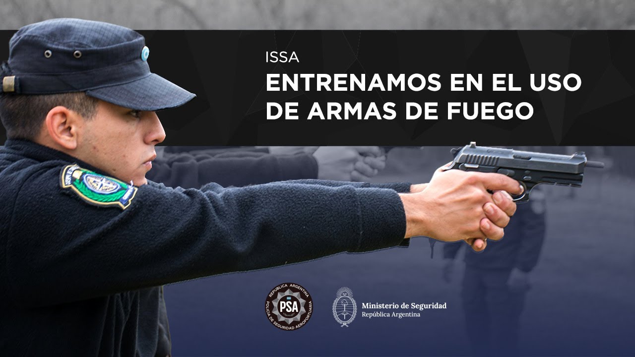 ASÍ ENTRENAMOS A NUESTROS CADETES EN EL USO DE ARMAS DE FUEGO