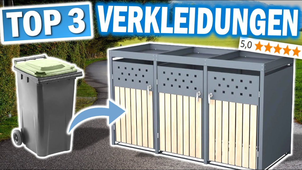 Beste MÜLLTONNEN VERKLEIDUNGEN 2026 | Top 3 Metall Mülltonnenverkleidungen 2026