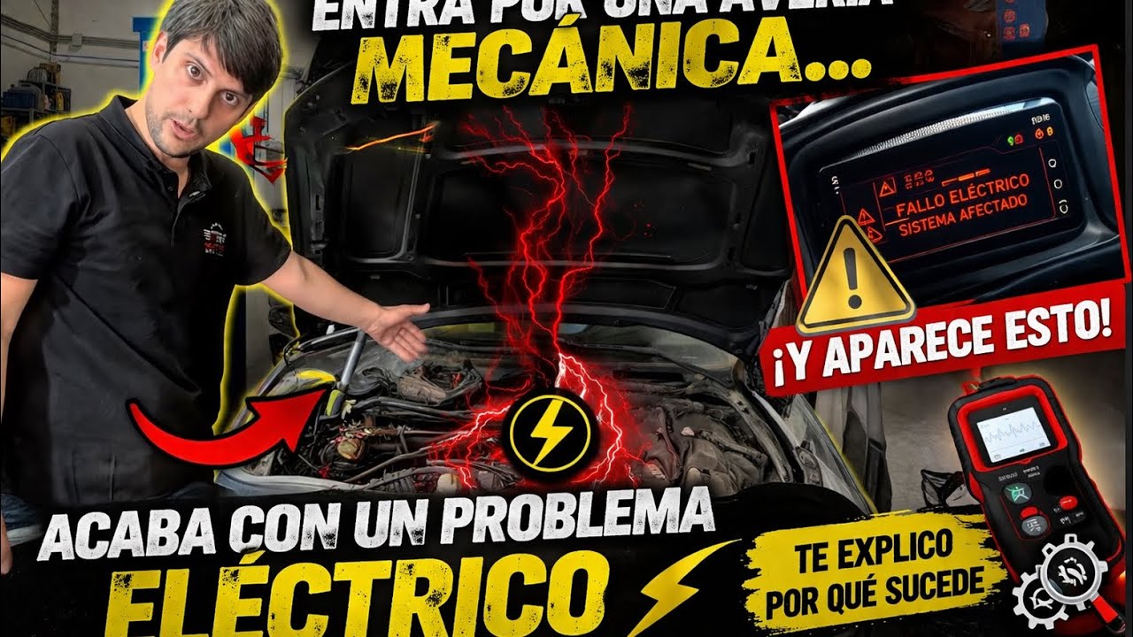 🔧➡️⚡ Arreglo una aver&iacute;a mec&aacute;nica&hellip; &iexcl;y aparece un fallo el&eacute;ctrico!