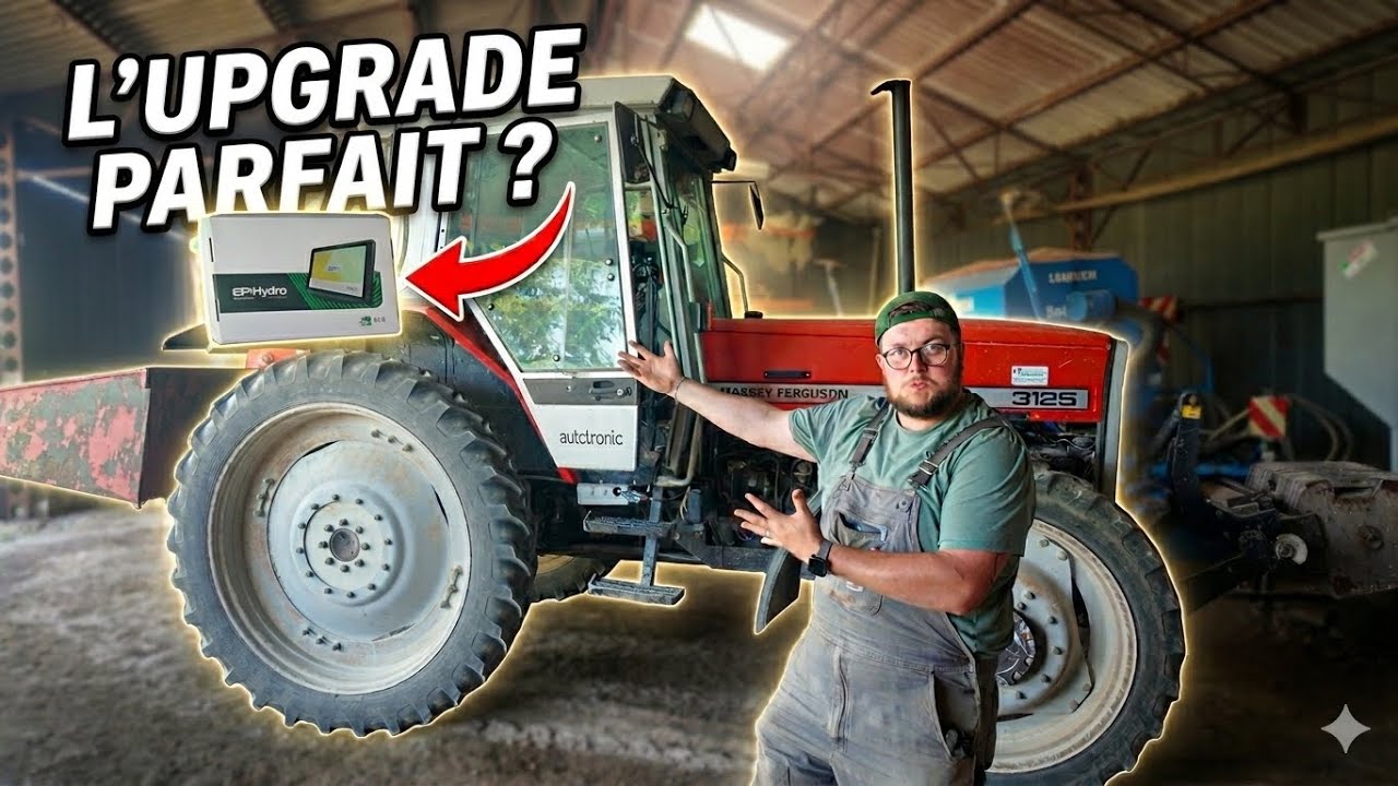 Une nouveaut&eacute; sur le petit Massey ? Du travail dans les chemins et de l&rsquo;irrigation en pagaille !