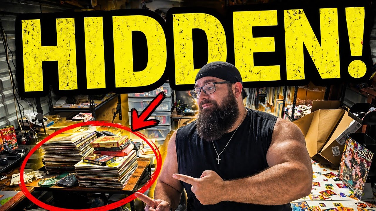 Major Vinyl & VHS Treasure Found in A Storage Unit!