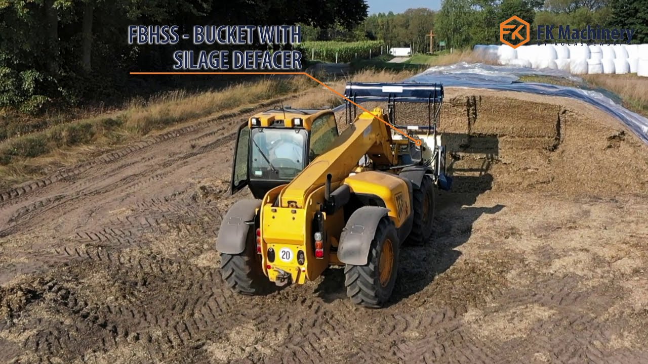 FK Machinery&reg; - FBHSS - Bucket with silage defacer