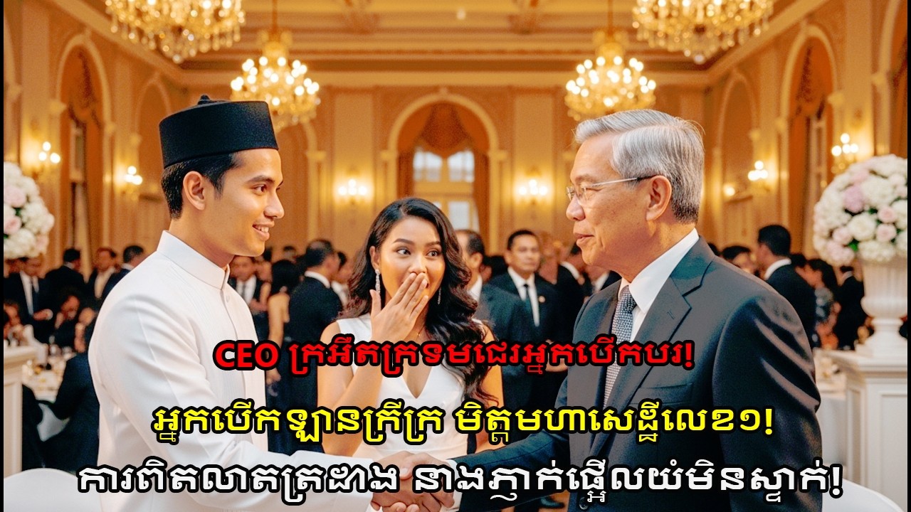 មហាសេដ្ឋីលេខ១ បើកសម្ងាត់អ្នកបើកឡាន! CEO ក្រអឺតក្រទមជេរគេរាល់ថ្ងៃ ពេលដឹងការពិត នាងភ្ញាក់ផ្អើល!