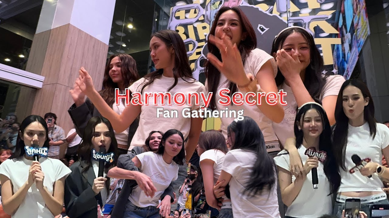 HARMONY SECRET CASTS | FAN GATHERING  | THAILAND 2025| LOIDA AND ANA VLOGS