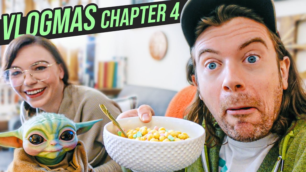 VLOGMAS Chapter 4: Trying Christmas Cereal & Decorating Tree 2 🎄