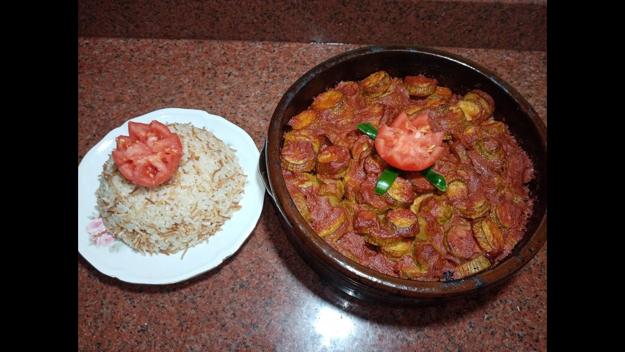 😋😋👍👌طريقه عمل طاجن الكوسه باللحمه خطوه بخطوه لو جربتيه بالطريقه ديه مش هتبطلى تعمليه تحففففه