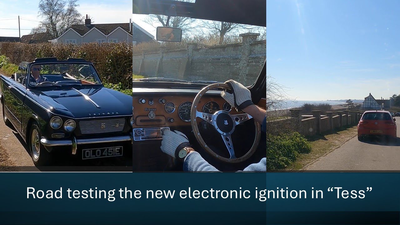 Road testing the new electronic ignition in my '67 Vitesse 2 Litre