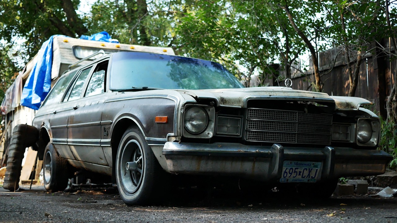 Free Old Station Wagon.