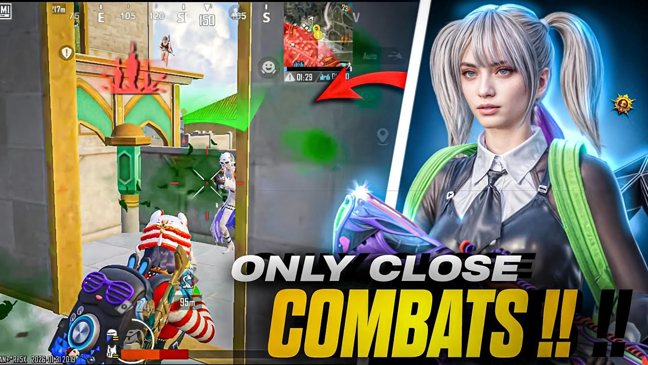 BGMI Close Combat Fights ⚡ | Intense CQC Gameplay | OnePlus 15R 