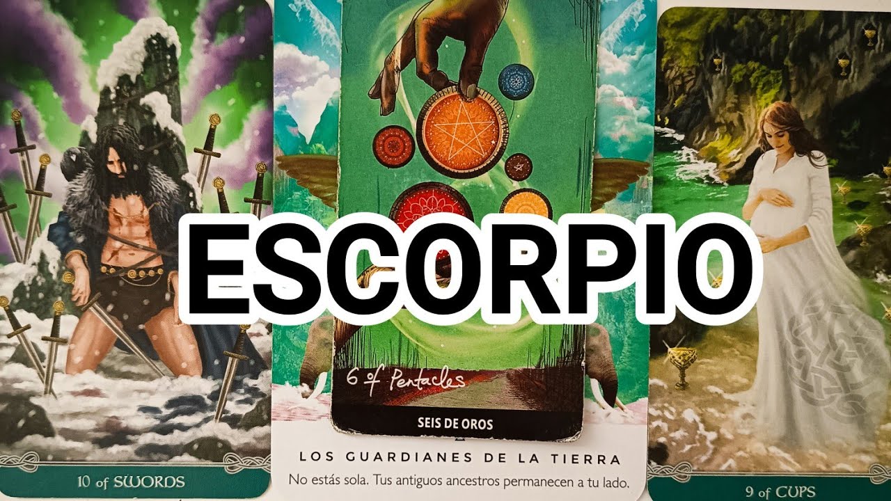ESCORPIO SIN PALABRAS!  2 ASES, LA RUEDA DE LA FORTUNA YYy EL SOL 🌠  !!  PROVIDENCIA BRUTAL