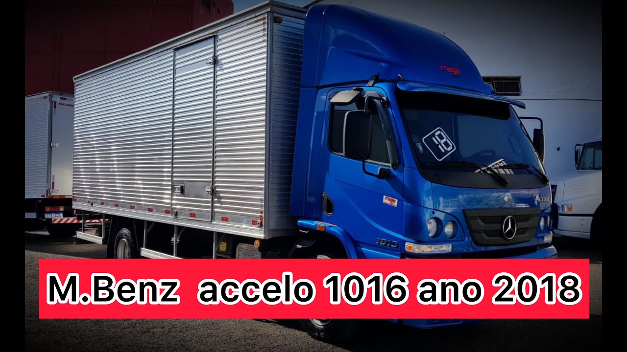 M.Benz  accelo 1016 ano 2018